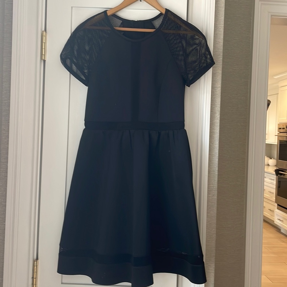 Rachel Zoe Black Fit and Flare Dress. Sz 0